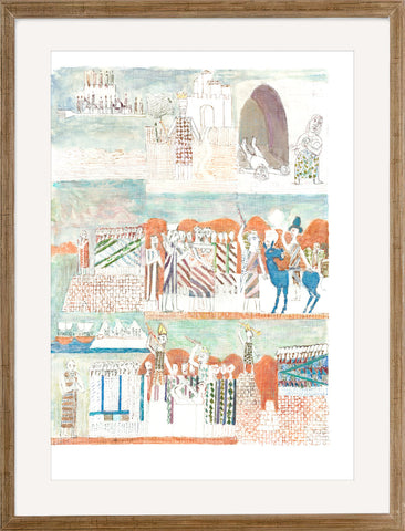 References to Moab in the Bible - Single print